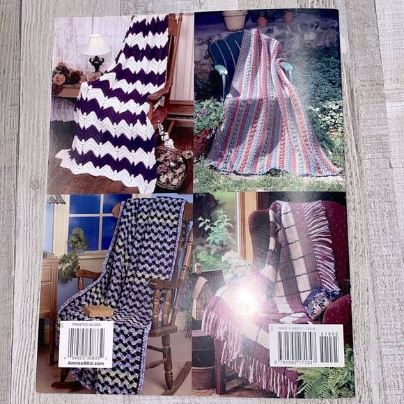 Hooks only quick stitch afghans crochet guide instructions book - Picture 11 of 11